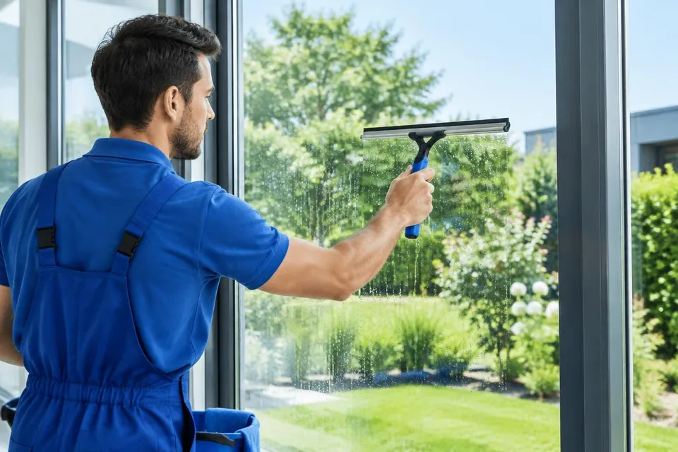 Nettoyage de vitres